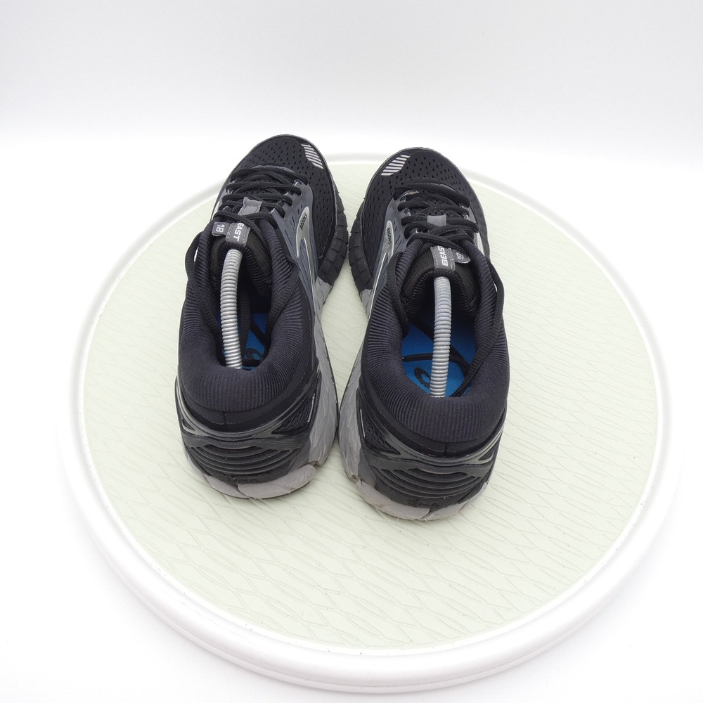 Brooks Beast 18 Mens Running Shoes Black Grey 1102821D004 Size 11.5 Medium D - Picture 5 of 10